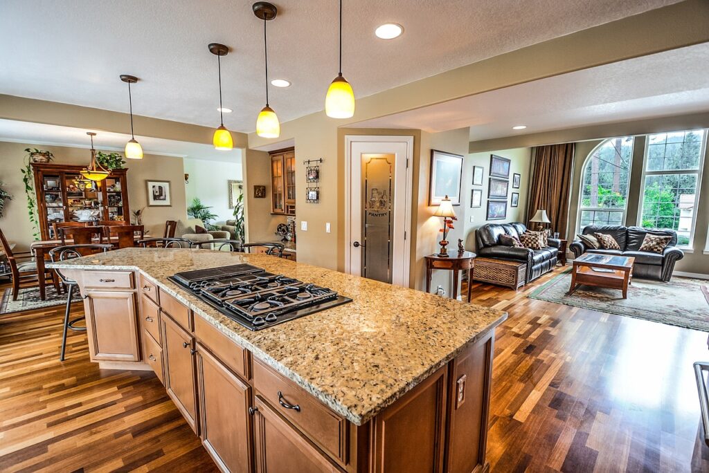 Kitchen restored in Idaho Halls, ID