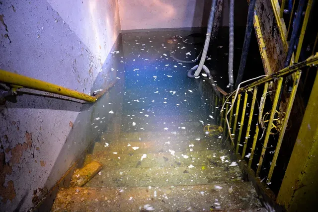 Flooded basement in Las Vegas, NV