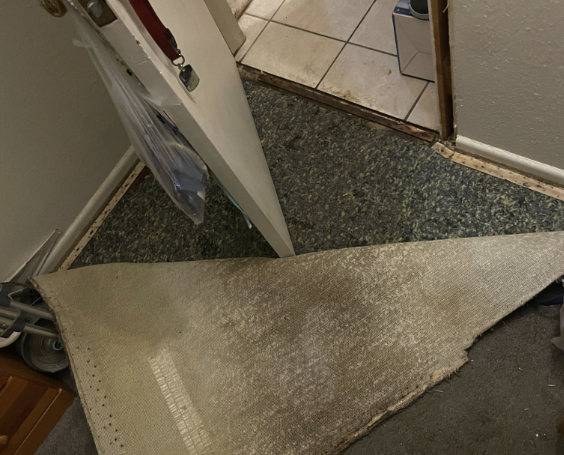 Water damage in University District, ID